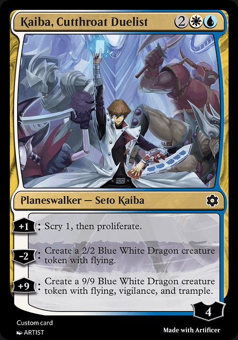 MTG Proxy Card Gallery - See Artificer in Action