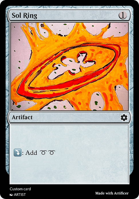 MTG Proxy Card Gallery - See Artificer in Action